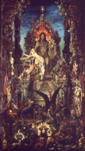 木星和塞米勒 作者 古斯塔夫·莫罗（Gustave Moreau）