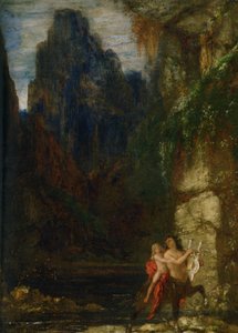 莫罗 - 阿基里斯的教育 作者 古斯塔夫·莫罗（Gustave Moreau）