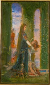 花园里的莎乐美 作者 古斯塔夫·莫罗（Gustave Moreau）