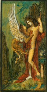 狮身人面像 作者 古斯塔夫·莫罗（Gustave Moreau）
