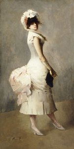 优雅女士 作者 古斯塔夫·尼古拉斯·皮涅尔