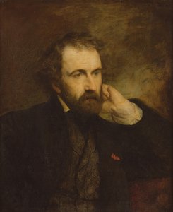 Paul Chenavard的肖像（1807-95）