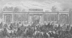 海德公园，Entree Par Piccadilly 作者 古斯塔夫之后多尔