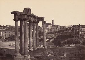 罗马，广场景观，1858-1859 年（照片