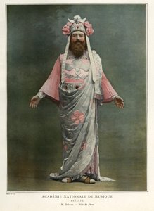 让-弗朗索瓦·德尔马斯饰演 Phur，插图来自《Le Theatre》杂志 作者 伙计你