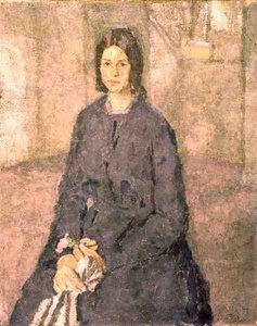 拿着罗斯的女孩，c.1915-25