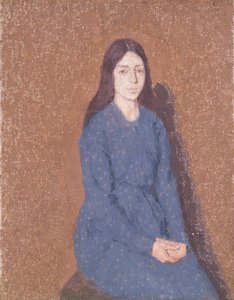 穿蓝色衣服的女孩》，1900-1935年