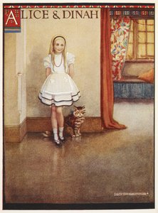 爱丽丝和虎斑猫戴安娜 作者 格温妮德·哈德森（Gwynedd M.Hudson）