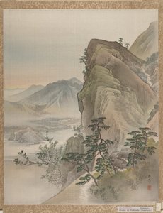 景观，1800年。