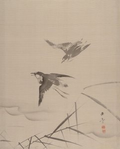 小鸟和竹子，1887-92。