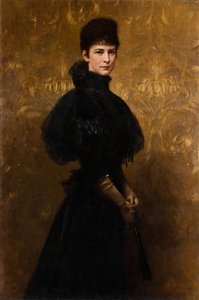 伊丽莎白女王肖像 伊丽莎白皇后肖像 作者 久拉·本丘尔（GyulaBenczúr）