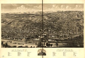 纽约州奥尔巴尼，1879 年。 作者 HH罗利公司；贝克和泡利