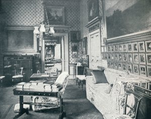 1901年，c1899年，白金汉宫的王子配偶更衣室 作者 汉王