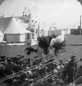 帝王阵营。印度德里，1912年。