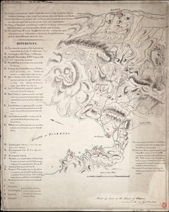 科西嘉岛部分地区草图 作者 H·邓达斯