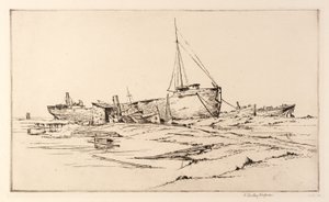 海洋墓地，亚瑟港 作者 琳德利·霍斯福德（H. Lindley Hosford）