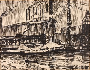 Schuylkill no.5 作者 莱曼·塞恩