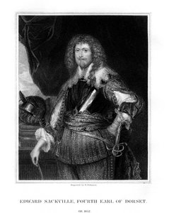 爱德华·萨克维尔（Edward Sackville），多塞特郡第4伯爵，英国士兵和政治家，1829年。 作者 鲁宾逊