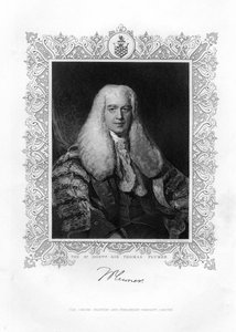 托马斯·普勒默（Thomas Plumer）爵士1753-1824年，英国法官和政治家，十九世纪。 作者 鲁宾逊
