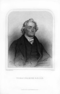 托马斯·查默斯（Thomas Chalmers），苏格兰神，1870年。 作者 鲁宾逊