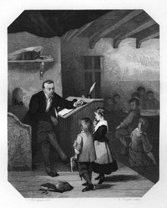 吉斯伯特·雅皮克斯（Gysbert Japiks），17世纪弗里斯兰作家，诗人，学校教师和康托尔，约1870年