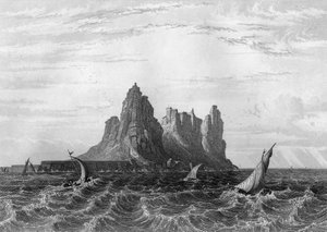 直布罗陀，1857年。 作者 H.温克尔斯