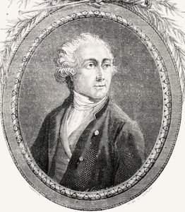 由Pannemaker-Ligny雕刻的Antoine Laurent Lavoisier，来自Louis Blanc的“法国革命史”（1811-82） 作者 夏勒（H. de la Charlerie）