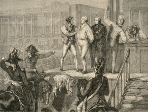 路易十六的执行于1793年1月21日 作者 夏勒（H. de la Charlerie）