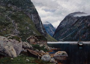 峡湾景观 作者 哈康考卢姆
