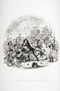 狄更斯《尼古拉斯-尼克贝》插图 作者 Hablot Knight (1815-92) Browne