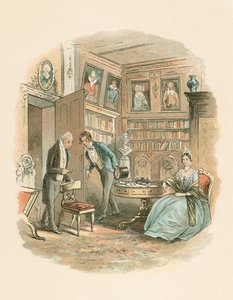 查尔斯·狄更斯（Charles Dickens）的荒凉屋景象，1852-1853年