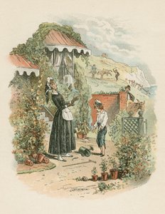 大卫·科波菲尔（David Copperfield）的场景，查尔斯·狄更斯（Charles Dickens），1849年至1850年