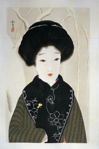 女性特写 作者 滨田约瑟夫