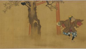 流行的神灵、圣人和仙人，17世纪末至18世纪初。 作者 花房伊藤