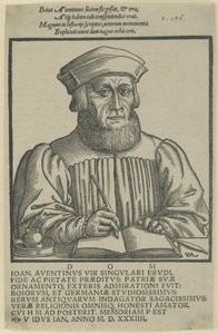 Ioannes Aventinus - dedicatio Annalium Boiorum 作者 汉斯劳滕萨克