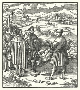 神圣罗马帝国皇帝马克西米利安一世，约1496年（雕版画 作者 汉斯（后）布格克迈尔