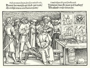 Tooth decay (engraving) 作者 汉斯（后）布格克迈尔