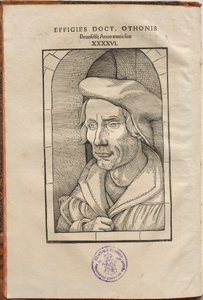 Annotationes Othonis Brunfelsii... in quatuor Euangelia & Acta Apostolorum... 作者 Hans Baldung Grien，奥托·布伦费尔斯