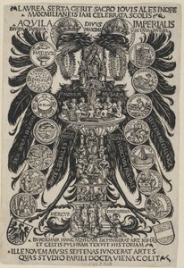 寓意深刻的帝国之鹰 作者 汉斯·布尔格米尔（Hans Burgkmair）