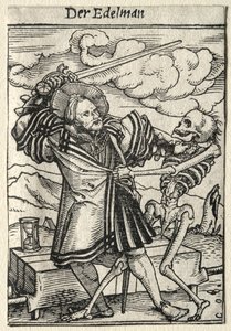 死亡之舞：贵族。 作者 汉斯·霍尔拜因
