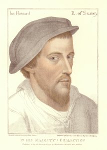 亨利霍华德，萨里伯爵（aquatint） 作者 Hans Holbein der Jüngere