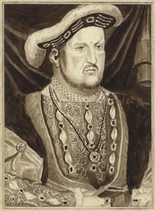 英国国王亨利八世 作者 Hans Holbein der Jüngere