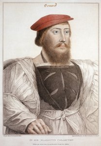 Thomas Boleyn爵士（1477-1539）由Francesco Bartolozzi（1727-1815）1797年刻 作者 Hans Holbein der Jüngere