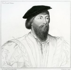 Thomas Vaux，Harrowden的第二男爵Vaux 作者 小汉斯·霍尔拜因