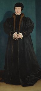 丹麦的克里斯蒂娜（Christina），米兰公爵夫人，1538年 作者 小汉斯·霍尔拜因