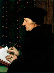 Desiderus Erasmus，荷兰人文主义者和学者，1523年 作者 小汉斯·霍尔拜因