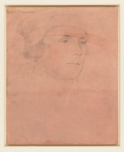 小汉斯-荷尔拜因 - 理查德-里奇爵士，后为里奇第一男爵（14967-1567 年），约 1532-43 年 作者 小汉斯·霍尔拜因