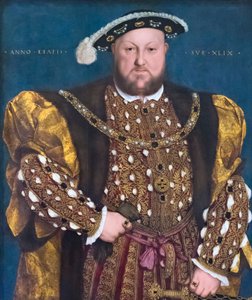 亨利八世的肖像 作者 Hans Holbein der Jüngere