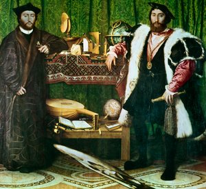 大使》，1533年。 作者 小汉斯·霍尔拜因