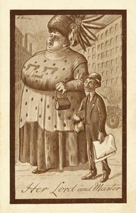 她的主人（石版） 作者 汉斯·霍里纳